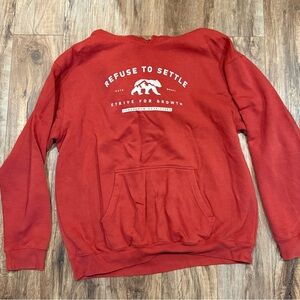 Red Conundrum Hoodie size 3xl